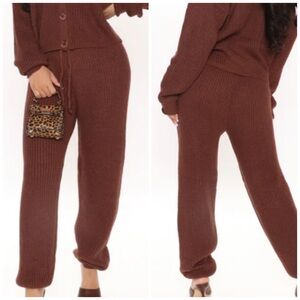 Fashion Nova Sweater Jogger Pants